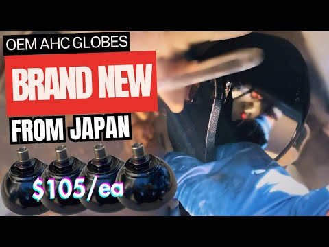 Replacing AHC Globes on LX470 / Toyota Land Cruiser (100 Series)