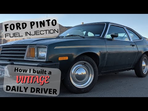 How I built my FUEL INJECTED Ford Pinto using Holley Sniper 2300 EFI