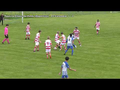 06 05 2023 Championnat Juniors C Team La Chaux de Fonds Deportivo   FC Colombier 5 - 4
