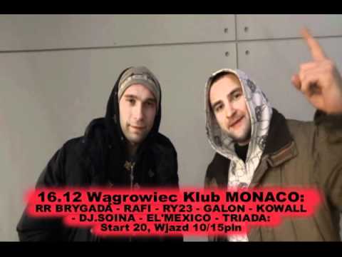 Galon i Kowall zapowiadają koncert w Wągrowcu 16.12.11r