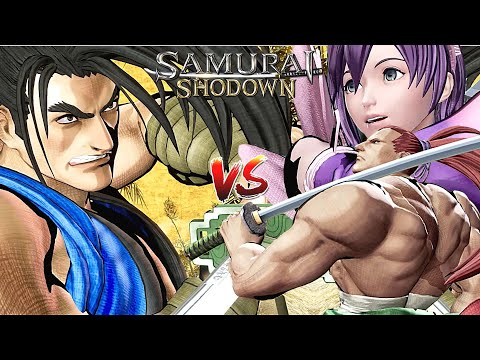 Samurai Shodown HAOHMARU vs IROHA & GENJURO KIBAGAMI Gameplay | Season Pass 2 | DLC | Samurai 2019