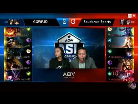 GGWP.ID vs Saudara e-Sports - Garena AOV ASL Season 1 #5 Game 1