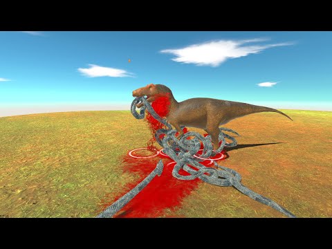 10 GREEN ANACONDA VS EVERY UNIT Animal Revolt Battle Simulator