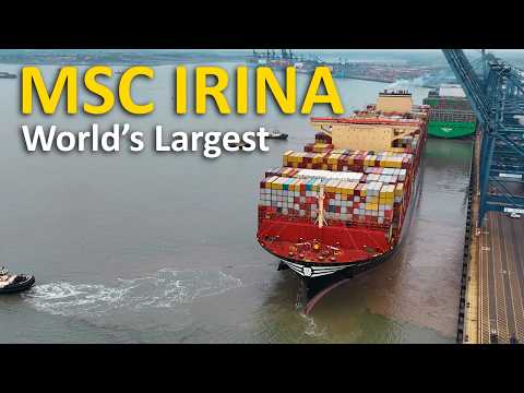 🚢 WELTREKORD: Der 400-m-RIESE – MSC Irina