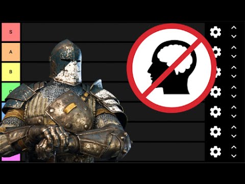 Brainless Heroes tier list | For Honor (PvE Edition)