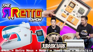 Exploded Game Boy/Nintendo Sewing Machine! ➕ Homebrews • Memes • News • The ЯRetro Show #13