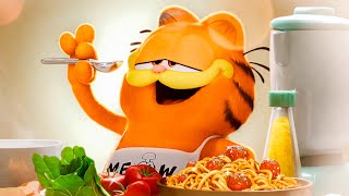 Food ASMR With Garfield - THE GARFIELD MOVIE Clip (2024)