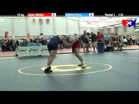 Logan Molina vs. Anthony Pace at 2013 ASICS University Nationals - FS