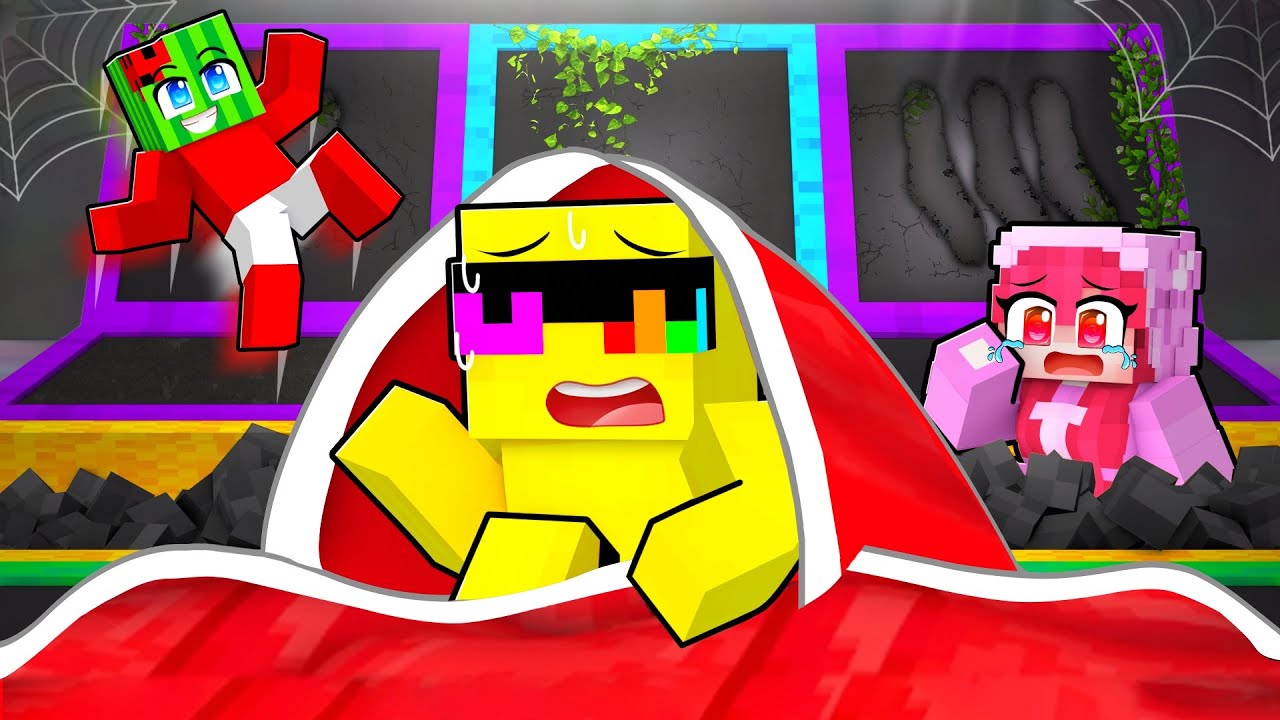 Overnight in an ABANDONED Trampoline Park...