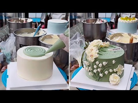 Amazing Cake Decorating Ideas – Master-Level Piping with ASMR Relaxation! Unmissable!