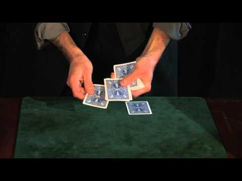 4 to 1 - Card Magic By Jason Ladanye