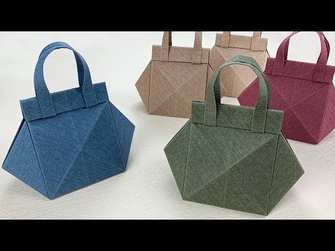 Gift Wrapping Bag｜摺紙禮物袋｜DIY 禮物袋教學