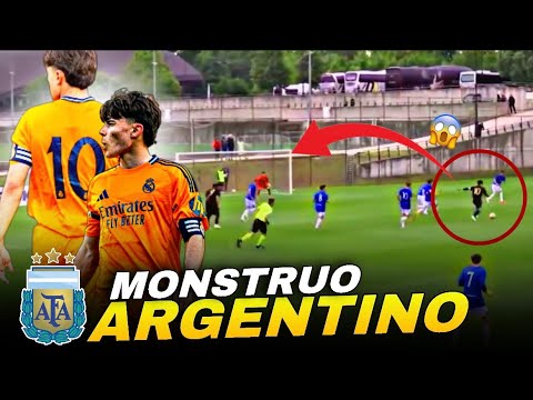 ¡ES UN ESCANDALO! CARLOS DIEZ 🇦🇷 EL 10 DEL REAL MADRID QUE PUEDE JUGAR PARA LA SCALONETA 👑