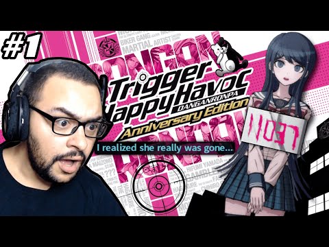 The Despair Begins! 11037? | Danganronpa: Trigger Happy Havoc Playthrough #1