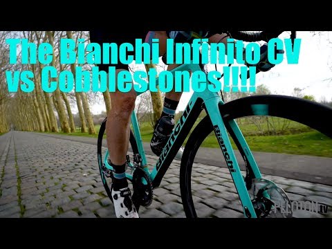 Testing the Bianchi Infinito CV Disc in Belgium
