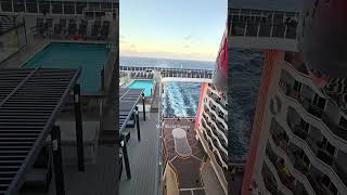 Msc World Europa aft View  💙 #mscworldeuropa #msccruises #cruiseship