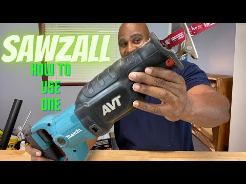 HOW TO USE A RECIPROCATING SAW PROPERLY