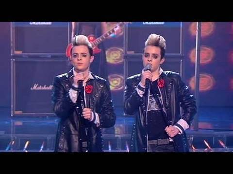The X Factor 2009 - John and Edward - Live Show 4 (itv.com/xfactor)