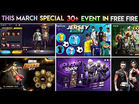 Upcoming Events in Free Fire 🤯🥳| Free Fire New Event | Ff New Event | New Event Ff