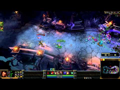 LoL Akali vs Jarvan Fail