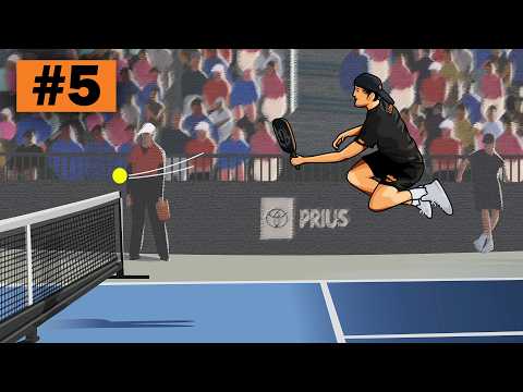 10 WORLD-CLASS Pro Pickleball Rallies (Must See)