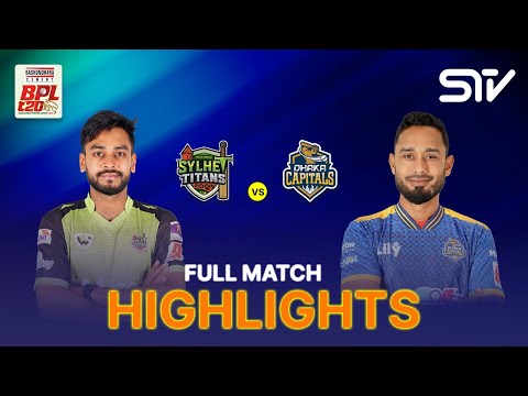 Full Highlights | Sylhet Titans vs Dhaka Capitals | Match 18 | BPL 2025-26 | M3Z1K