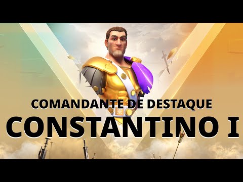 Constantino: Da Guarnição ao Campo de Batalha |Tudo que Precisa saber| Comandante Rise of Kingdoms