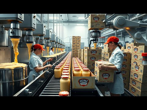 How Heinz’ s Mayonnaise is Made in Factories | Heinz Mayonnaise Industry Production