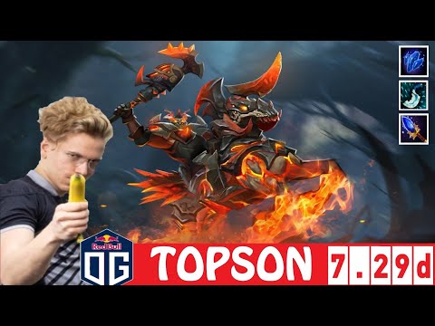 [DOTA 2] OG.TOPSON the CHAOS KNIGHT [OFFLANE] [7.29D]