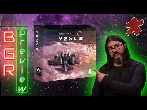Cities of Venus: Board Game Preview | Kickstarter