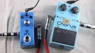 Video thumbnail for SHOOTOUT! Eno CH-2 vs Boss CE-2 by northtownsound