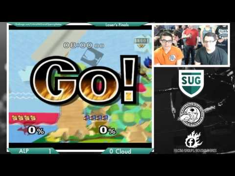 Cloud Vs ALP @ [Loser's Finals] Critical Hit Grand Opening[Melee]!