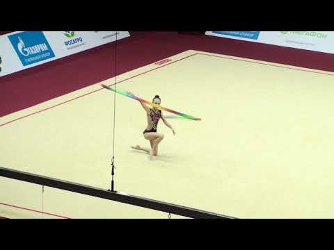 Toktokozhoeva Ilima 2004 KGZ IT RG Junior Moscow 2019