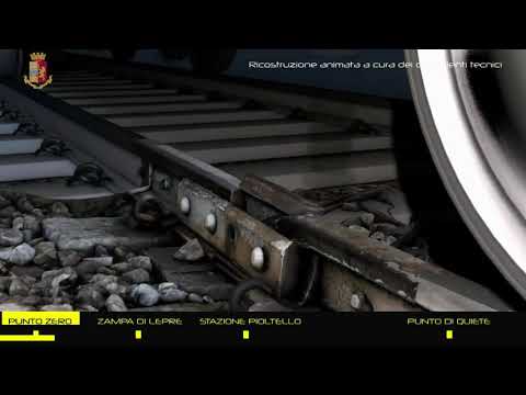 Scientifica: ricostruzione incidente ferroviario "Pioltello"