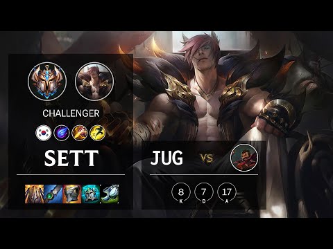 Sett Jungle vs Graves - KR Challenger Patch 10.13