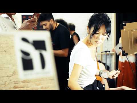 Gilberto Calzolari ss20 Backstage