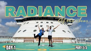Radiance of the Seas Cruise Vlogs (DAY 1) Embarkation Day PART 2/3