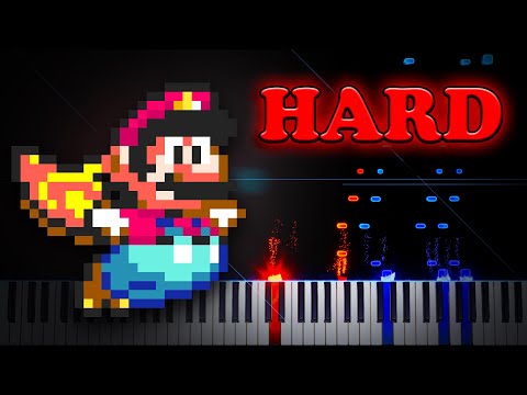 Overworld Theme (from Super Mario World) - Piano Tutorial