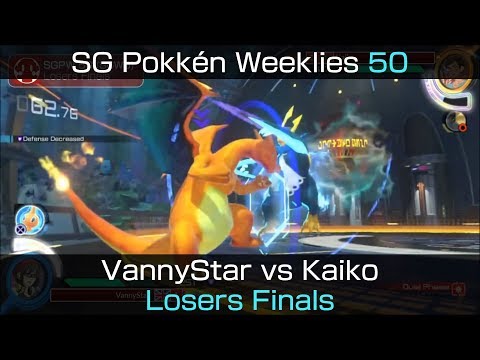 SGPW v. 50 - Pokkén DX Losers Finals: VannyStar (Charizard) vs. Kaiko (Empoleon, Sceptile)