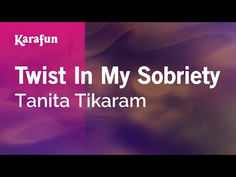 Twist In My Sobriety - Tanita Tikaram | Karaoke Version | KaraFun