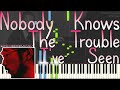 Ryo Fukui / 福居良 - Nobody Knows The Trouble I've Seen 1994 (Solo Japanese Jazz Piano Synthesia)