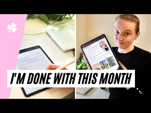 ☘️ Start Fresh With A Monthly Review • How To Stay On Track Towards Your Goals • Goal Setting