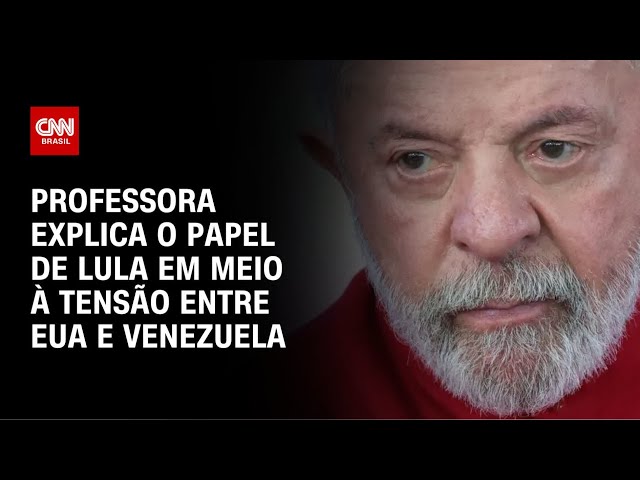 Tensão entre EUA e Venezuela: professora explica papel de Lula | AGORA CNN