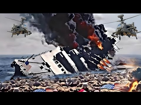 2 минуты назад: Российский пилот Су-57 уничтожает американский авианосец, на борту которого находятс