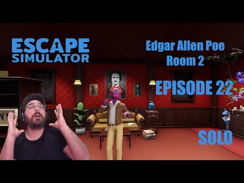 Escape Simulator Community Rooms Edgar Allan Poe Creepy Stories Episode 22
