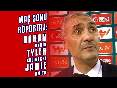 Teksüt Bandırma'dan Hakan Demir, Tyler Kalinoski, Jamie Smith'ten Açıklamalar | Maç Sonu