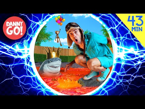Lava, Sharks, Race Cars + more! 🚘🔥🦈 ⚡️HYPERSPEED REMIX⚡️/// Danny Go! Songs for Kids