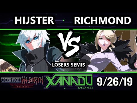F@X 321 UNIST - Hijster (Chaos) Vs. Richmond (Hilda) Under Night In-Birth Losers Semis