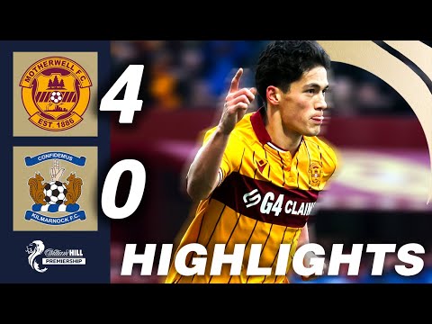 Motherwell 4-0 Kilmarnock | HIGHLIGHTS | William Hill Premiership