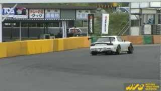 preview picture of video 'HANKOOK CIRCUIT CHALLENGE 2012 @ クラス３優勝　RX-7'